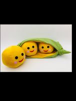 بالش عروسکی نخود فرنگی 60×30