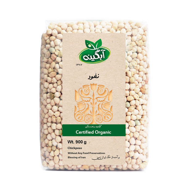 نخود ارگانیک آبگینه