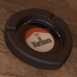 زیرسیگاری مدل نعل طرح مارلبرو