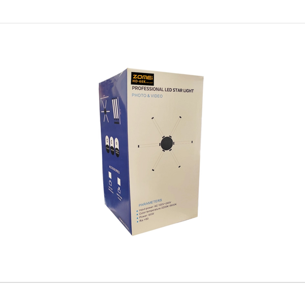 نور عکاسی بازویی شش محور زومی Zomei HD-60X