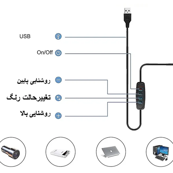 نور بازویی Desk lamp DSH-S32