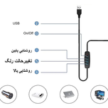 نور بازویی Zomei Desk lamp