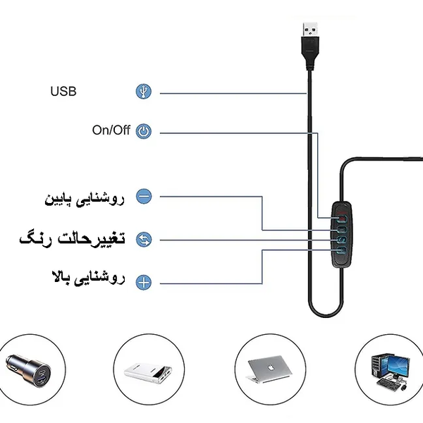 نور بازویی Zomei Desk lamp