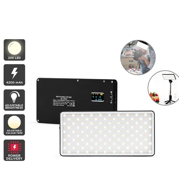 نور ثابت ال ای دی Maxlight ML-200AL
