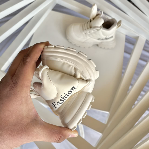 کفش نیم بوت بچگانه مدل خرگوشی مشکی سایز 29 کد 874238