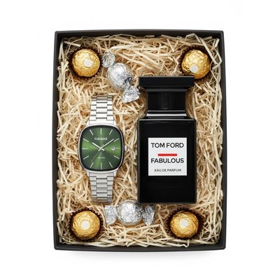 پک هدیه مردانه | ساعت و ادکلن