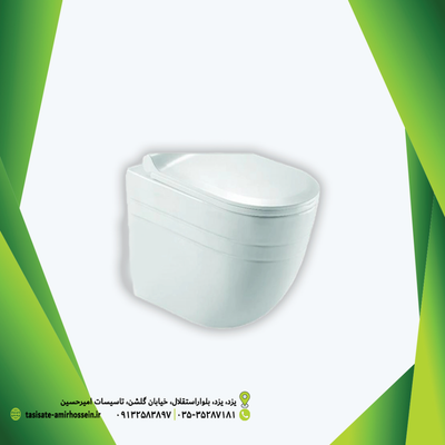 توالت فرنگی والهنگ دانوب کسری+درب دوبل اسلیم+بست نصب
