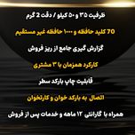 ترازو توزین صدر مدل VISTA - P 35KG پرینتردار