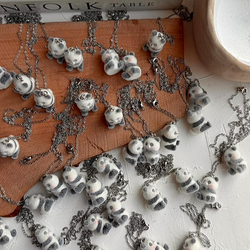 گردنبند پاندا پشمی