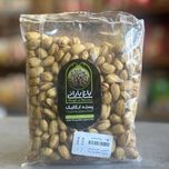 پسته ارگانیک باغ بارانی بوداده زعفرانی کله قوچی 500 گرم