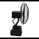 پنکه شارژی فلزی (پنکه نیسانی) FAN LITHIUM | فوقحرفهای کیفیت عالی | موتور قدرتمند 4200 دور | گردان | شارژدهی 5 تا 6 ساعت
