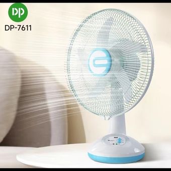 پنکه شارژی رومیزی دی پی مدل DP-7611