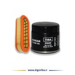 پکیج کامل سرویس تیبا _ روغن موتور فلومکس + فیلتر روغن و هوای تیبا