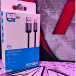 کابل کوتاه یو اس بی به  تایپ سی oxygen-x22
