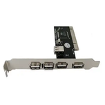 کارت USB 2.0 چهار پورت PCI برند D-NET