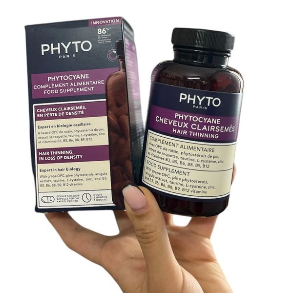 کپسول ضد ریزش مو فیتو فیتوسیان Phyto Phytocyane بسته ی 84 عددی