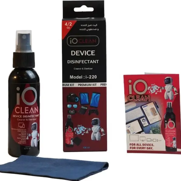 اسپری io clean l-220 lcd کوچک