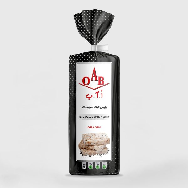 رایس کیک سیاه دانه oab