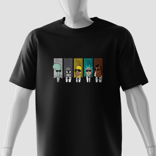 تی‌شرت پنبه انیمیشن