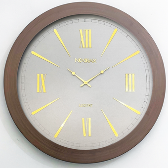 ساعت دیواری چوبی نوراکس مدل 4112