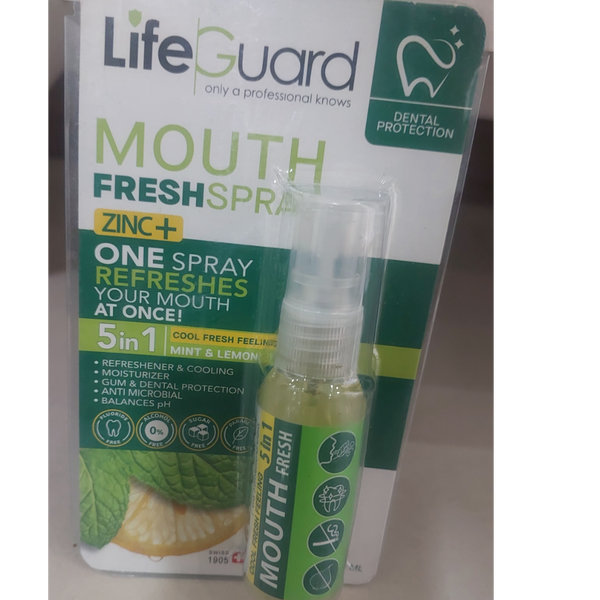 خوشبوکننده دهان با طعم نعناع و لیمو لایف‌ گارد