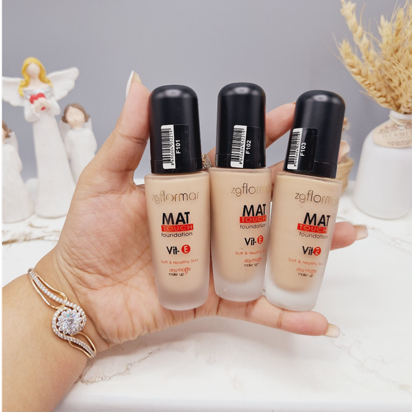 کرم پودر فلورمار مدل مات matt series flormar
