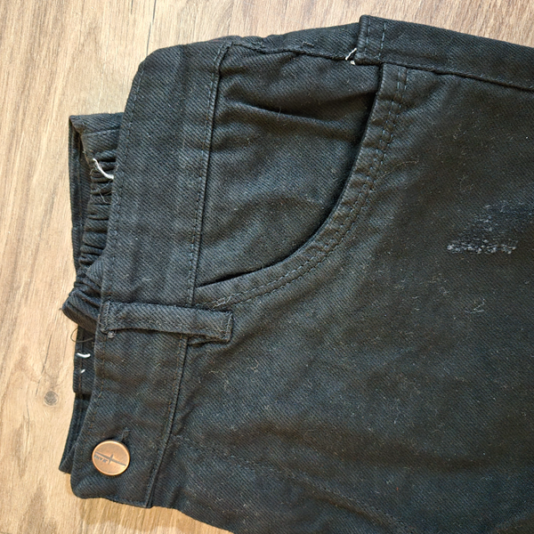 شلوار نیم بگ کمر کش