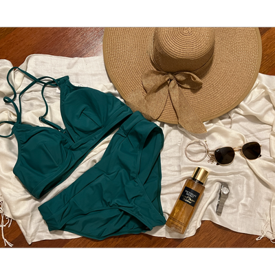 مایو بیکینی زنانه برند کاپشی cupshe سبز