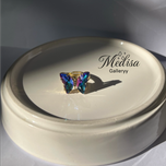 انگشتر کریستالی پروانه