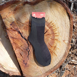 جوراب مچی قایقی زنانه کف مشکی