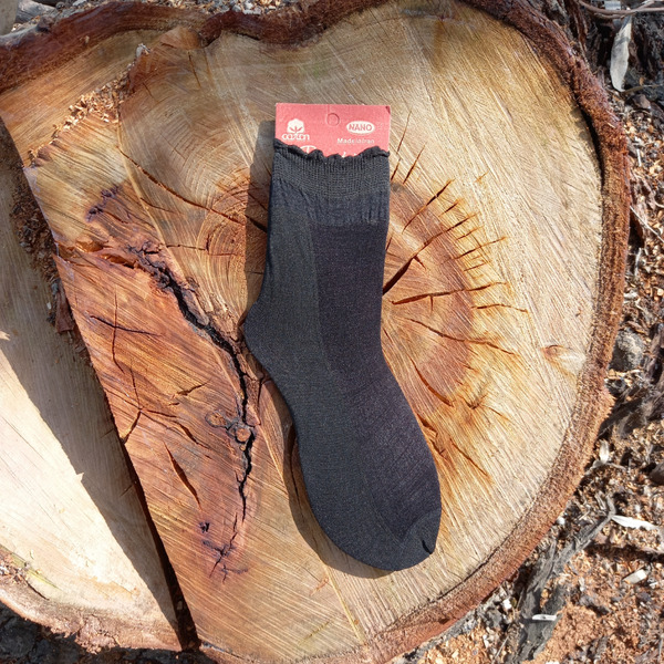 جوراب مچی قایقی زنانه کف مشکی