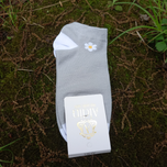 جوراب مچی طرح بابونه