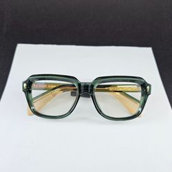 عینک طبی دخترانه و پسرانه رنگ سبز مدل 1234