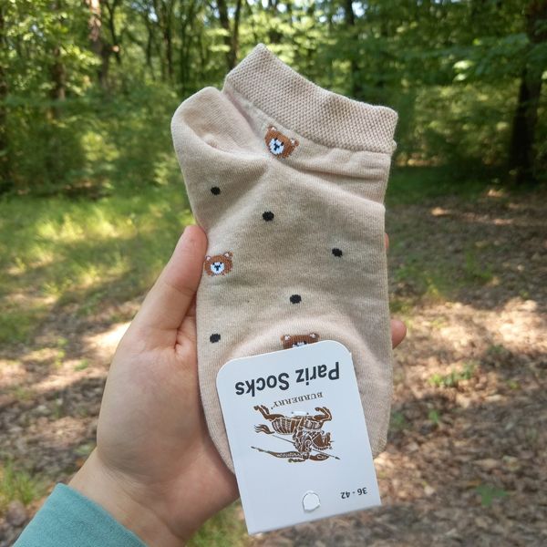 جوراب مچی طرح تدی