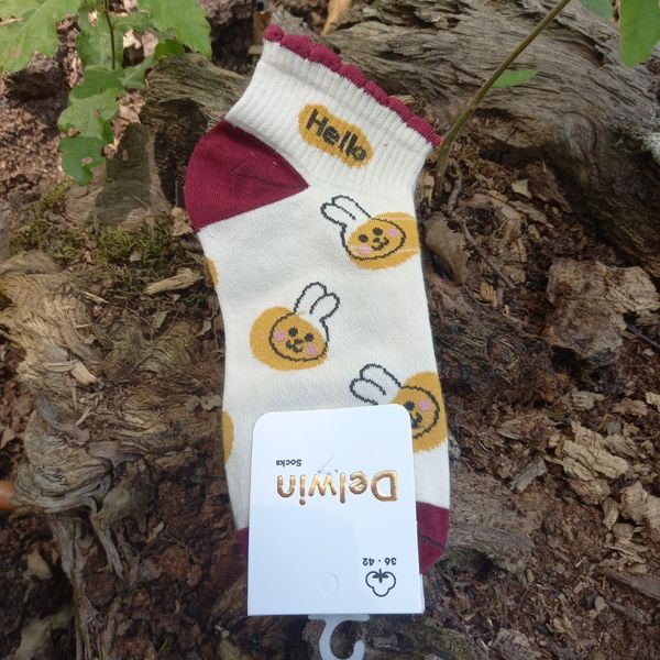 جوراب خرگوشی پنبه ای