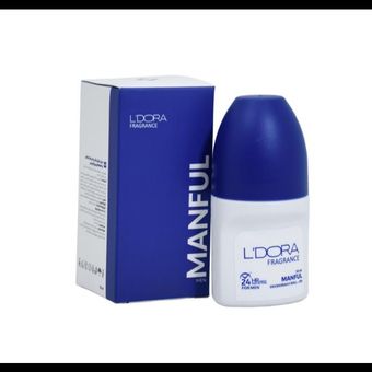دئودورانت رولی مردانه مدل مان فول لدورا MANFUL Deodorant Roll-On