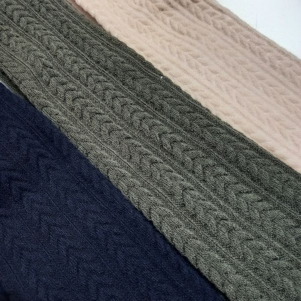 جوراب بالای زانو زنانه طرح گندمی