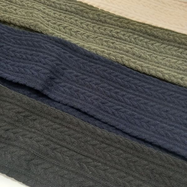 جوراب بالای زانو زنانه طرح گندمی