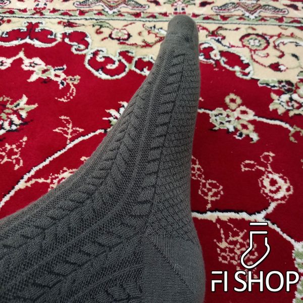 جوراب بالای زانو زنانه طرح گندمی