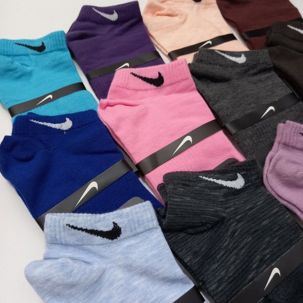 جوراب مچی نایک رنگی