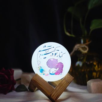 آباژور سنگ نمک عاشقانه L18