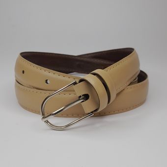 کمربند زنانه زبانه دار کرم