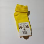 جوراب زنانه لب برگرد حوله ای زمستانی