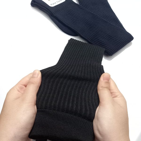 جوراب بالای زانو زنانه طرح کبریتی