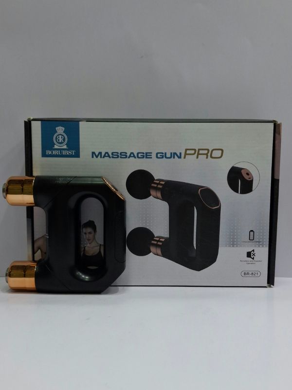 ماساژور تفنگی شارژی دوسر ماساژ گان پرو BR_821