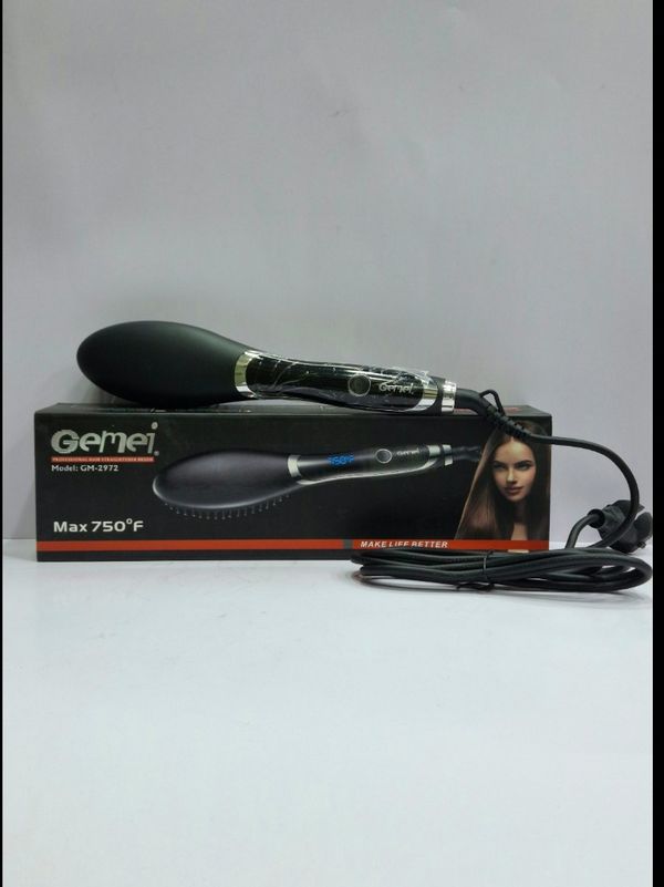 برس مو حرارتی مارک جیمی دیجیتالی مدلGM-2972،Gemei
