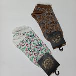 جوراب مچی لب چین گل گلی