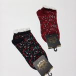 جوراب مچی لب چین گل گلی