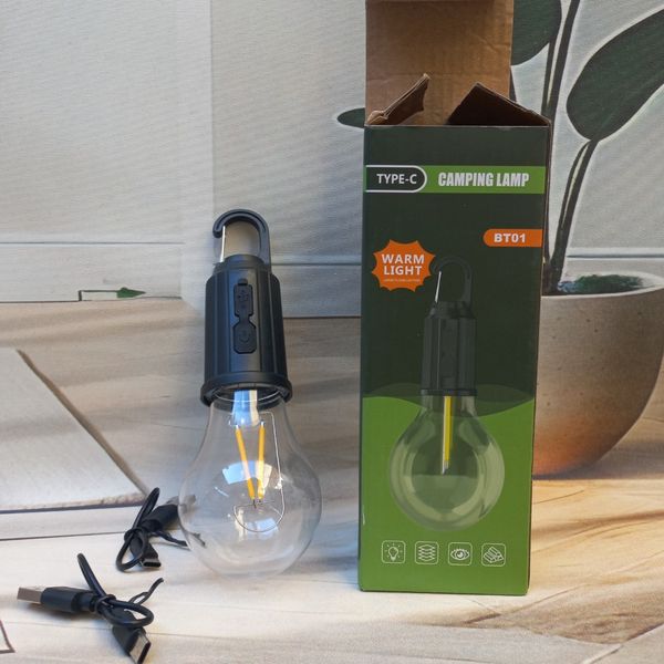 لامپ شارژی ال ای دی 5 وات مدل T01 پایه E27