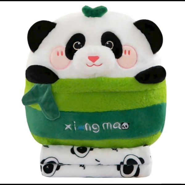 عروسک پتو بالشتی پاندا